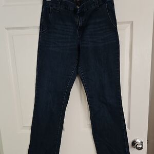 Banana Republic Dark Blue Straight Leg Jeans